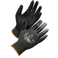 Precisionshandske Worksafe P31-180 Nylon Svart 7