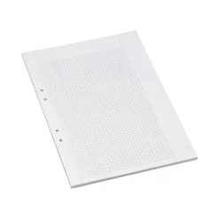 Provskrivningsblad Bantex Rutat 5x5mm u stand.tryck A3 Till A4 70g