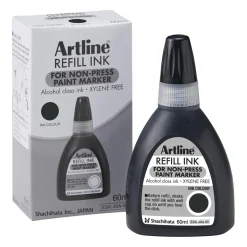Refillbläck Artline 437A Non-Press Svart 60ml