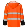 Regnjacka Top Swede 180 Varselorange/Svart XS