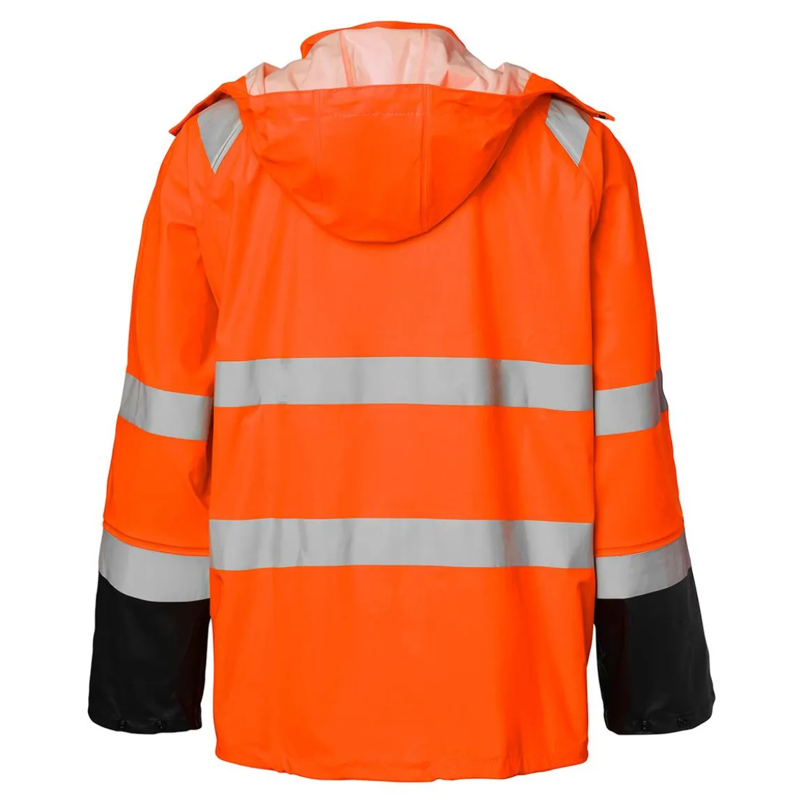 Regnjacka Top Swede 180 Varselorange/Svart XS