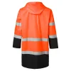 Regnrock Top Swede 181 Varselorange/Svart XS