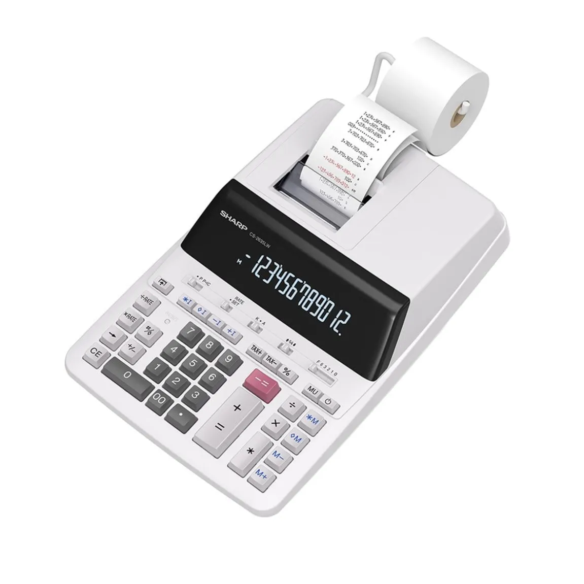 Remsräknare Sharp SH-CS2636LW
