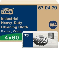 Rengöringsduk Tork W4 Extra Kraftig Vit 35,5x41,8cm