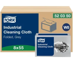 Rengöringsduk Tork W8 Flexibel Grå 32x38,5cm