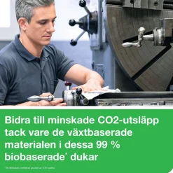 Rengöringsduk Tork W8 Kraftig 99% Biobas Vit 31x38cm