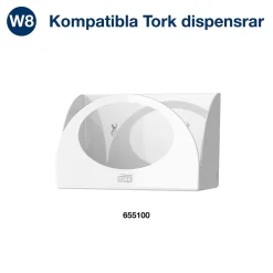 Rengöringsduk Tork W8 Kraftig Vit 31,5x38,5cm
