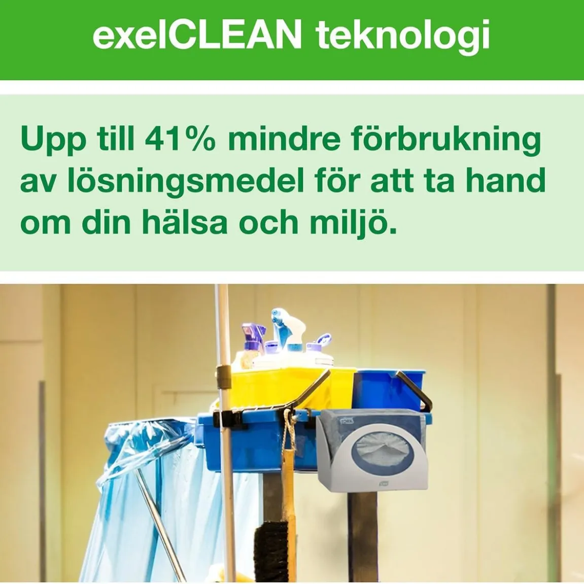 Rengöringsduk Tork W8 Kraftig Vit 31,5x38,5cm