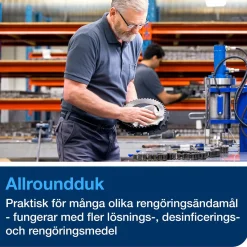 Rengöringsduk Tork W4 Mjuk Vit 35,5x41,5cm