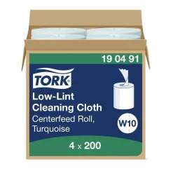 Rengöringsduk Tork W10 Precision Turkos 16,5cm x 60m