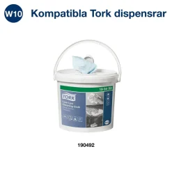 Rengöringsduk Tork W10 Precision Turkos 16,5cm x 60m
