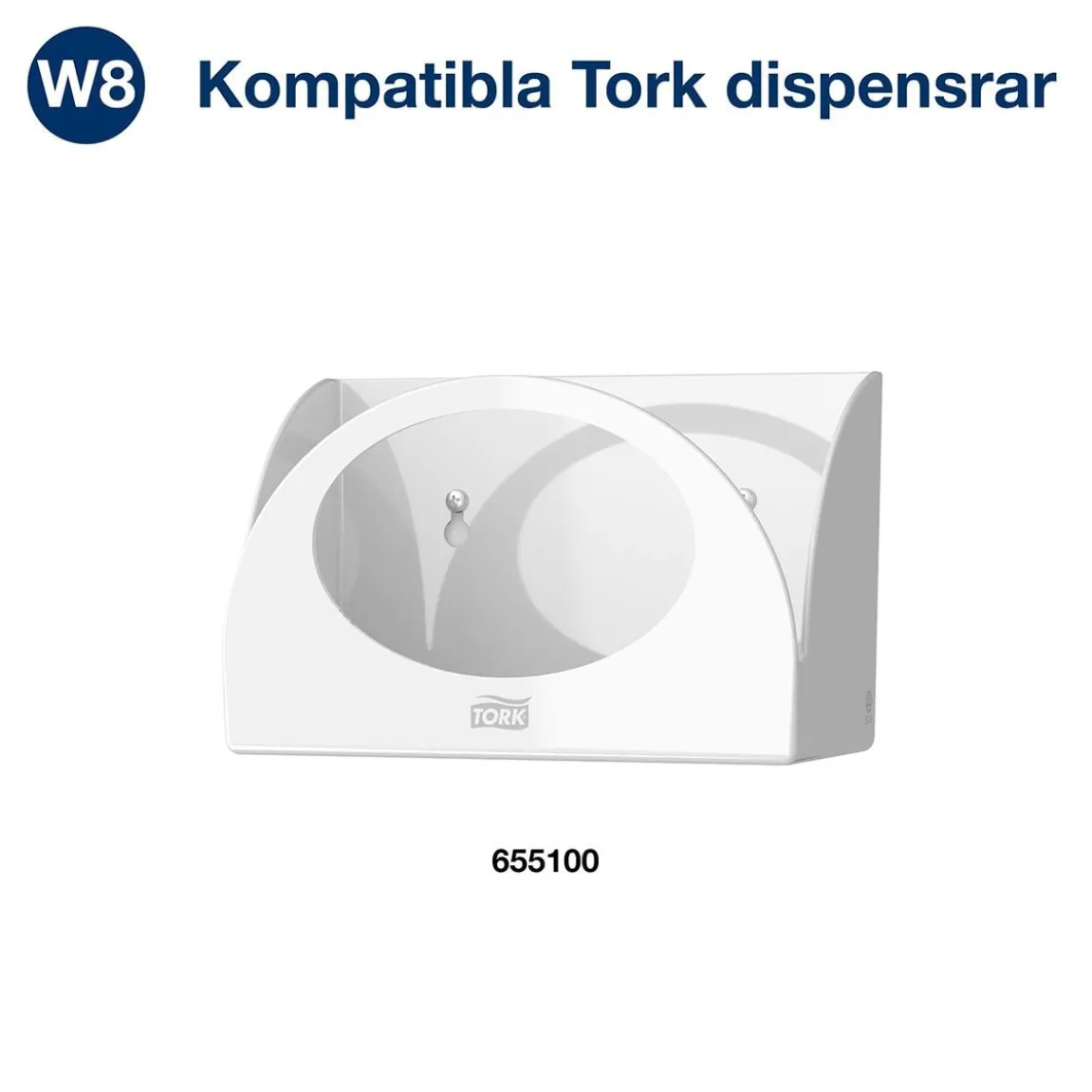 Rengöringsduk Tork W8 Precision Turkos 30x38,5cm