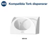 Rengöringsduk Tork W8 Slitstark Vit 30x38,5cm