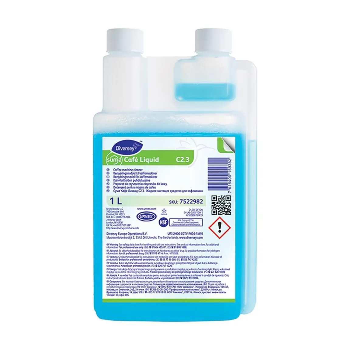 Rengöringsmedel Diversey Suma Café Liquid C2.3 1L
