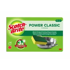 Rengöringssvamp Scotch-Brite Classic Grön 7x12cm