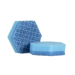 Rengöringssvamp Scotch-Brite Hexagon Anti Scratch Blå