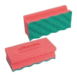 Rengöringssvamp Vileda PurActive Med Grepp Röd 6,3x14cm