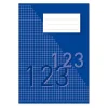 Räknehäfte Rutat 5x5mm 24 Blad Blåviolett A5 70g