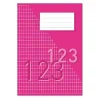 Räknehäfte Rutat 5x8mm 24 Blad Cerise A5 70g