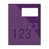 Räknehäfte Rutat 5x5mm 32 Blad Lila 17x21cm 70g