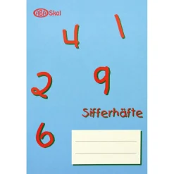 Räknehäfte Sifferhäfte 16 Blad Blå A5 70g