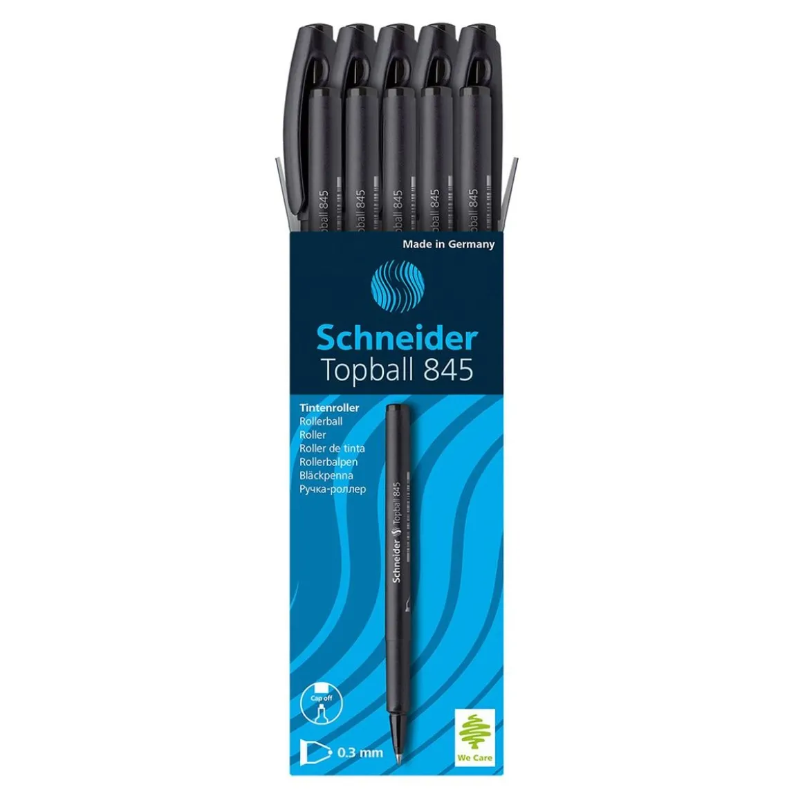Rollerpenna Schneider Topball 845 Svart