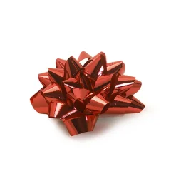 Rosetter Metallic Röd