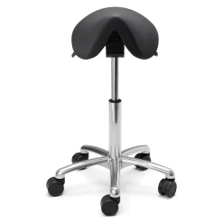 Sadelstol Lanab Polo S Std Konstläder Svart