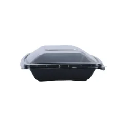 Salladsbox SRS Svart PET 750ml