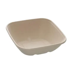 Salladsskål lutande bagasse brun 750ml