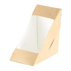 Sandwichbox dubbel Duni med fönster 175x75x90mm