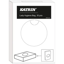 Sanitetspåse Katrin Lady Plast Vit