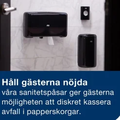 Sanitetspåse Tork B5 1L Vit