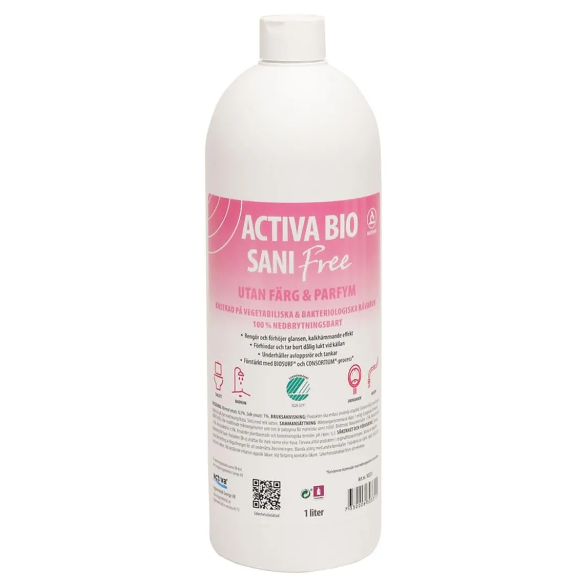 Sanitetsrent Activa Bio Sani Free 1L