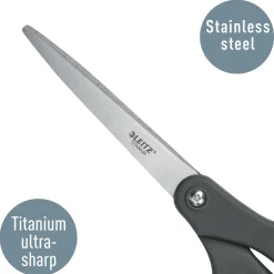 Sax Leitz Titanium Grå 205mm