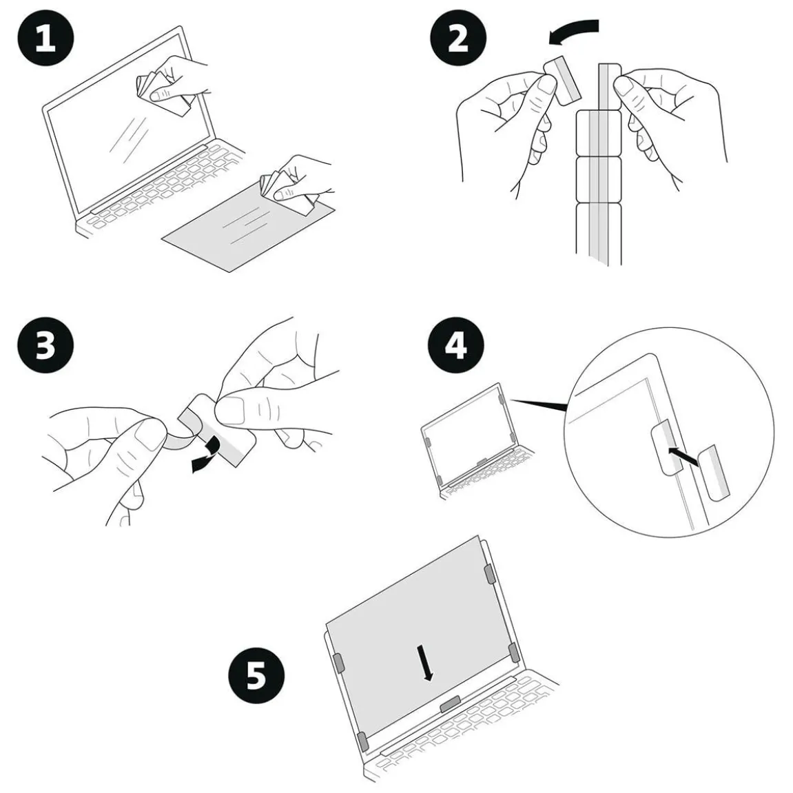 Sekretessfilter Kensington 17" Laptop
