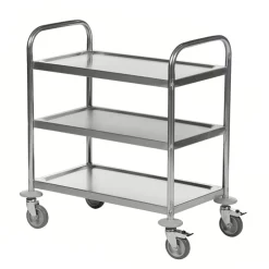Serveringsvagn 3 Plan Rostfritt
