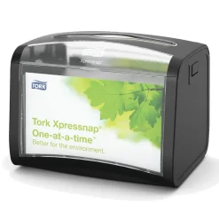 Servettdispenser Tork Xpressnap N4 Bordsmodell Svart