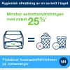 Servettdispenser Tork Xpressnap N4 Liggande Svart