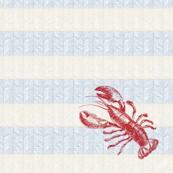 Servett Duni Dunisoft Sea Delight Kräfta Blå 40x40cm