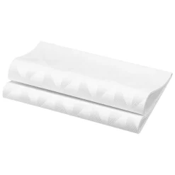 Servett Duni Elegance Crystal Vit 48x48cm