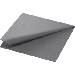 Servett Duni 2-lag Granitgrå 33x33cm