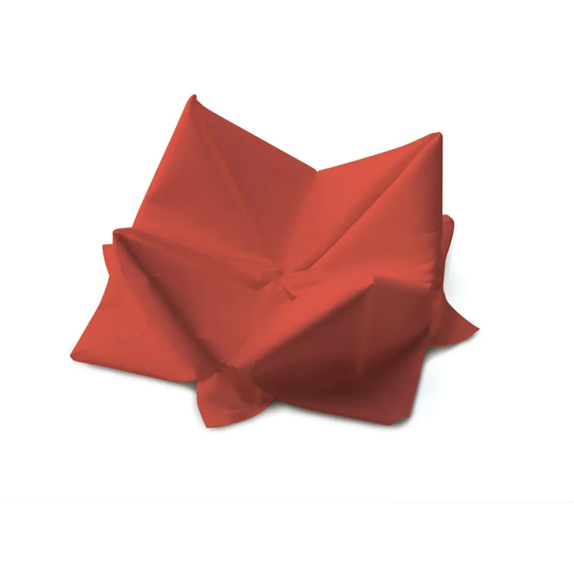 Servett Duni 3-lag Röd 40x40cm