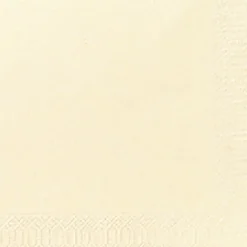 Servett Duni 3-lag Vanilj 24x24cm