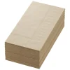 Servett Duni 3-lag 1/8 Vikt Naturbrun 40x40cm