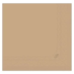 Servett Tork 3-lag, 1/4-vikt Beige 33x33cm