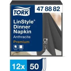 Servett Tork Linstyle Antracit 39x39cm