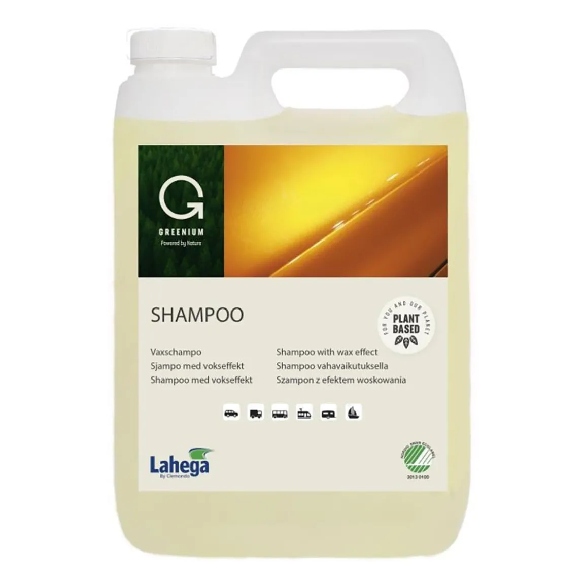 Shampoo Lahega Greenium 5L