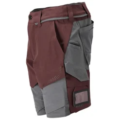 Shorts Mascot 22149-605 Customized Vinröd/Stengrå 24C44