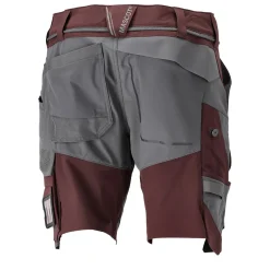 Shorts Mascot 22149-605 Customized Vinröd/Stengrå 24C44